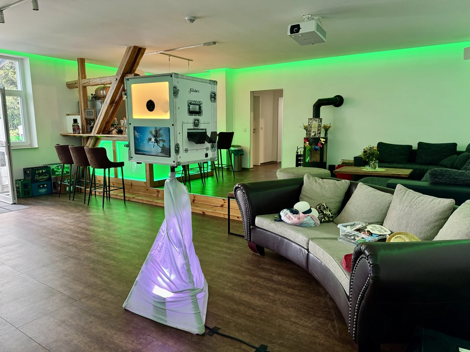 PrinceBox · Fotobox in der Lounge