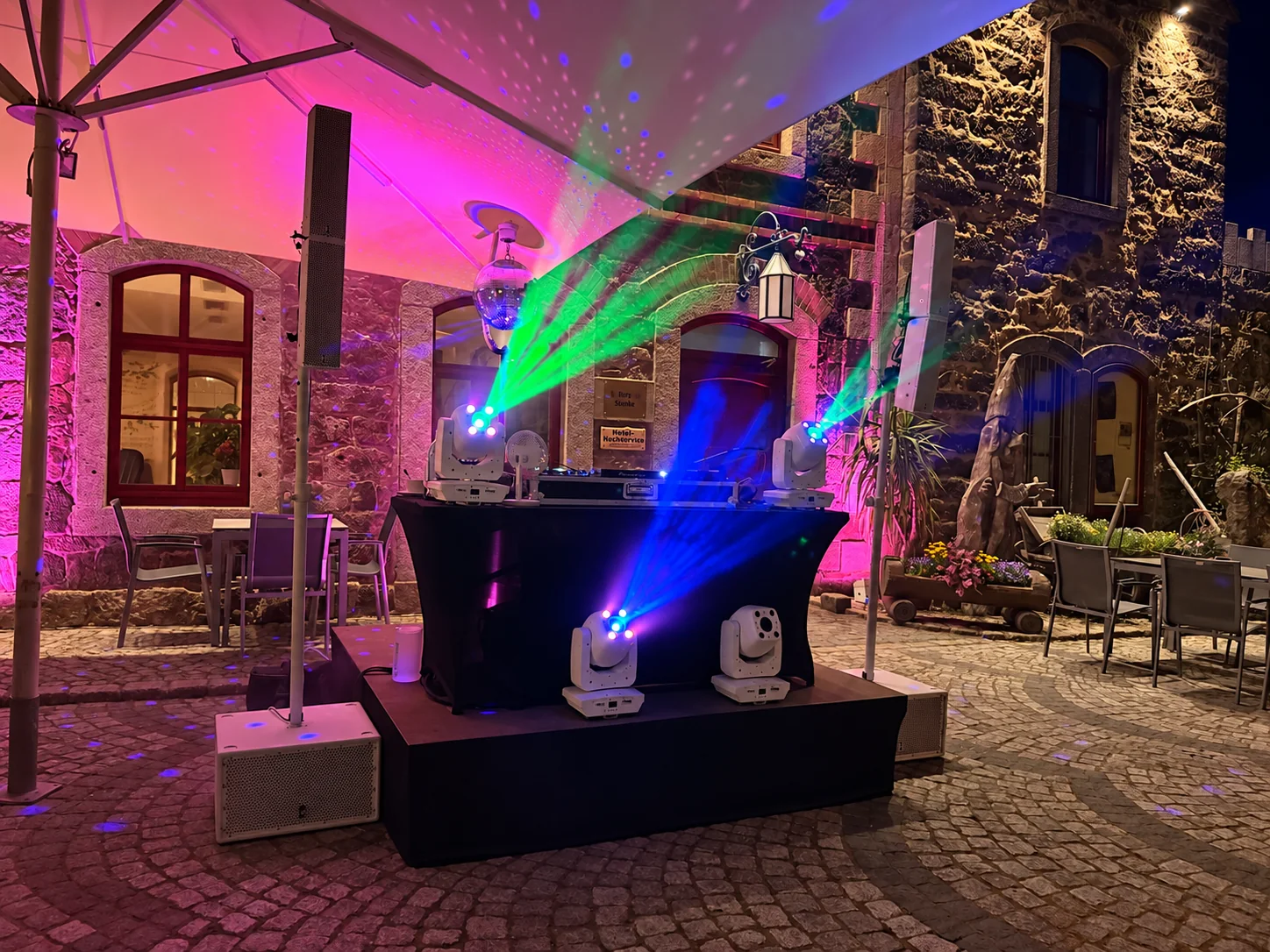 Berggasthof Butterberg · Open-Air-Aufbau