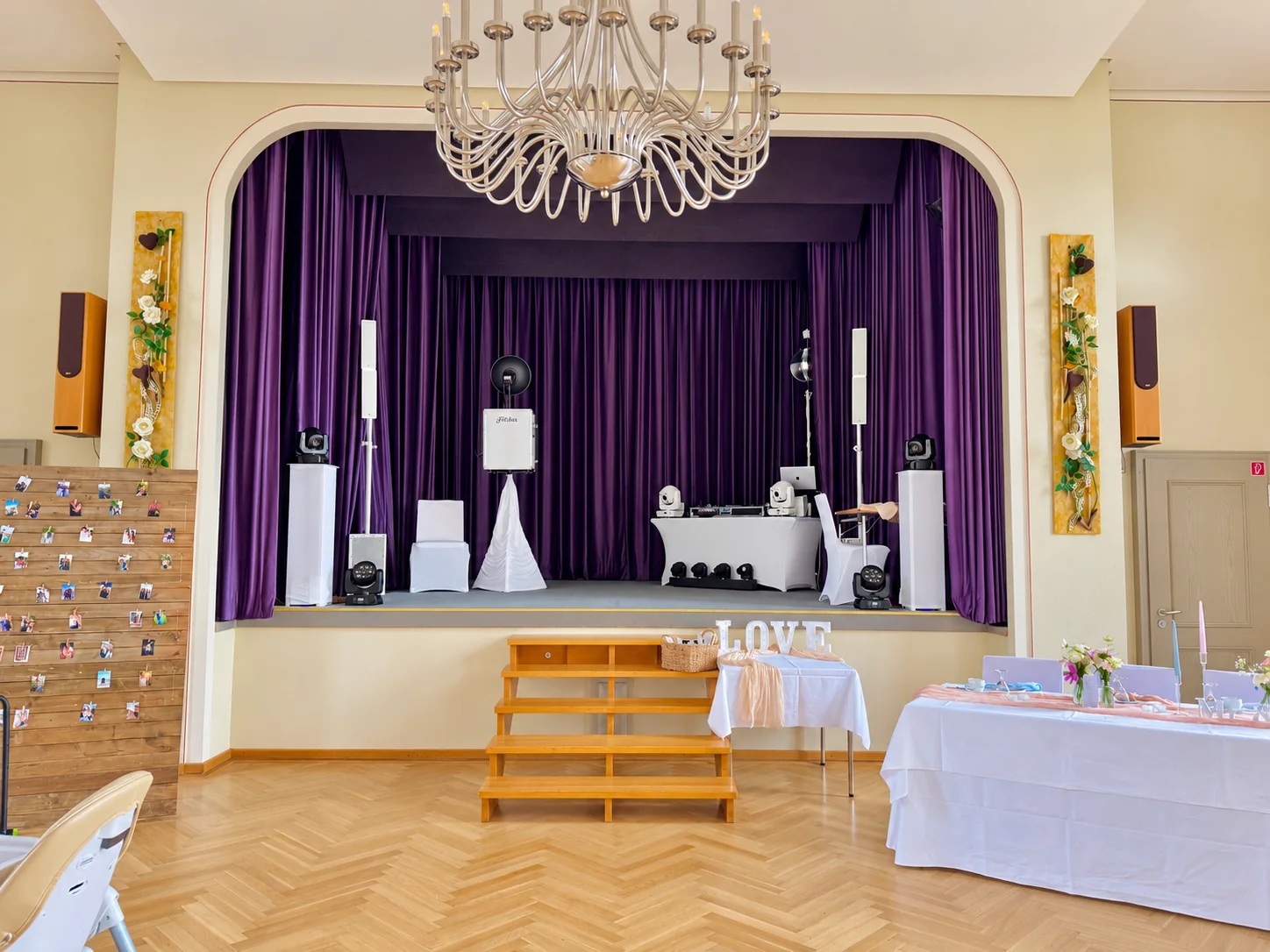 Fichtestube Rammenau · festlicher Saal